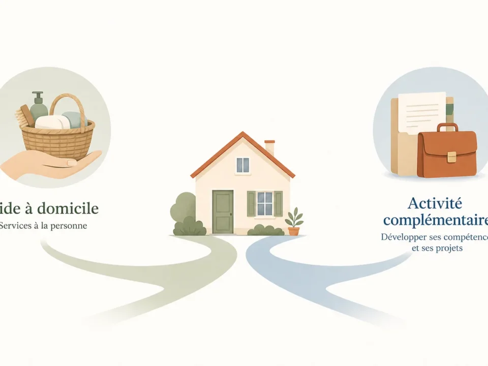 Illustration du cumul entre services à la personne et activité complémentaire