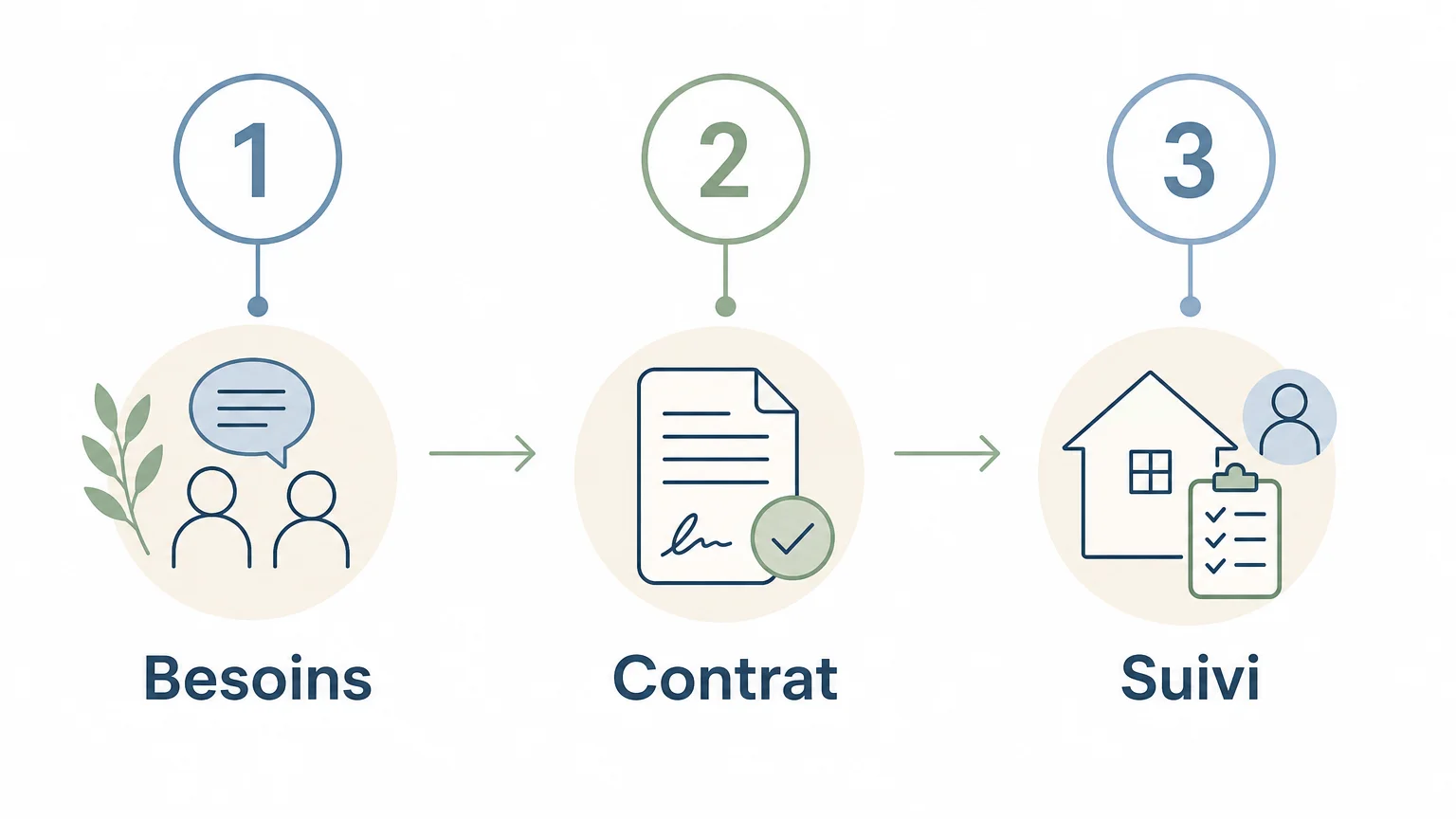 Checklist des étapes pour mettre en place une aide à domicile