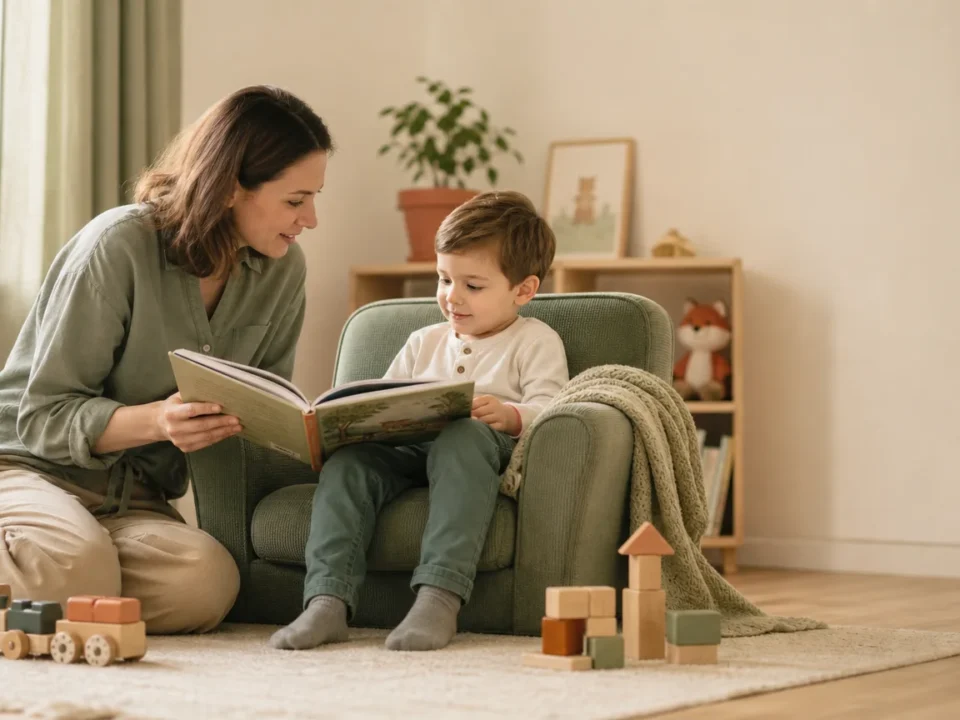 Garde d’enfants à domicile dans un environnement familial rassurant