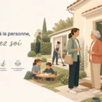 Illustration des services à la personne à domicile