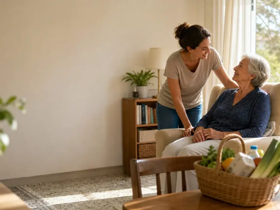 Accompagnement bienveillant d’une personne âgée à domicile à Castelnau-le-Lez