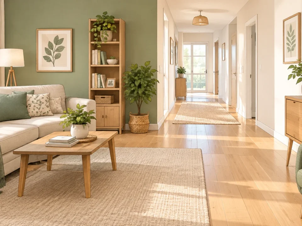 Intérieur dégagé et lumineux propice à l’autonomie à domicile