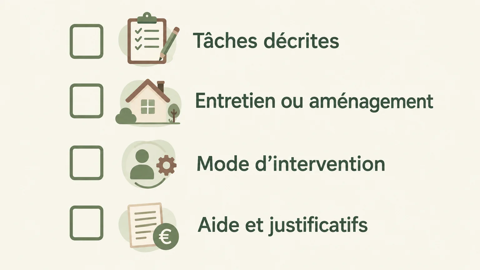 Quatre points à vérifier avant de valider un devis de jardinage