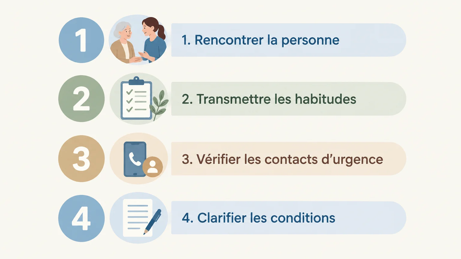 Quatre points à vérifier avant la première garde d’enfants