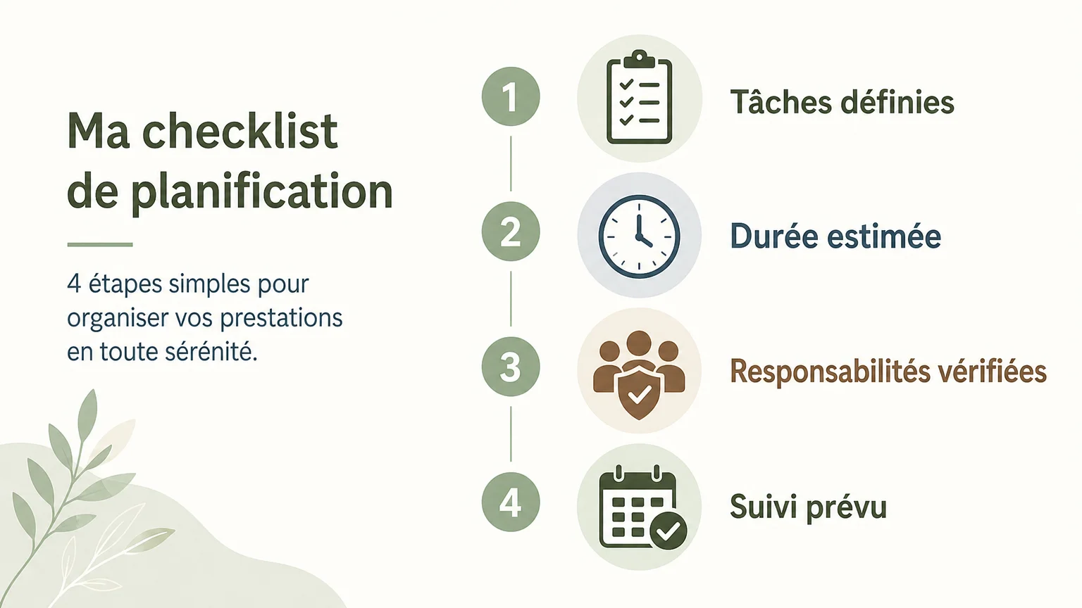 Liste de contrôle pour choisir un service de ménage à domicile